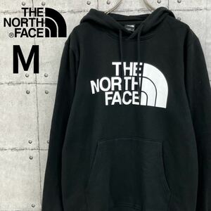 [ в Японии не продается /US ограничение ] M North Face чёрный передний Logo f-ti- Parker американский стандартный товар HALF DOME HOODIE