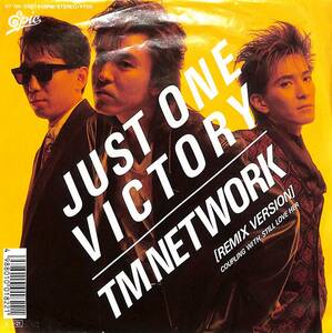 C00192111/EP/TMネットワーク(宇都宮隆・小室哲哉・木根尚登)「Just One Victory (Remix Version) / Still Love Her (1989年・07-5H-3100