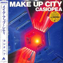 A00579797/LP/CASIOPEA (カシオペア)「Make Up City (1980年・ALR-28007・ジャズファンク・フュージョン)」_画像1