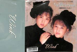C00192109/EP/WINK(ウインク・相田翔子・鈴木早智子)「One Night In Heaven～真夜中のエンジェル～/Cat-Walk Dancing (1989年・D06R-3007