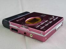 美品 SONY ソニー WALKMAN ウォークマン MD プレーヤー MZ-R91 動作確認済 PORTABLE MINIDISC RECORDER 付属品付き_画像3