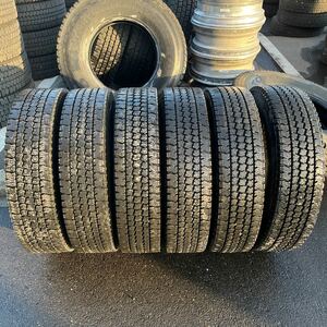 225/80R17.5 M913中古再生　 使用台年数2017年UP 6本セット 32000円