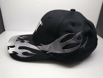 CAT キャタピラー 帽子 キャップ ブラック シルバーフレーム ファッション コレクション カジュアル オリジナル フリーサイズ 残り２個!!_画像2