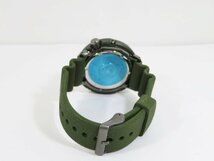 ◆美品 SEIKO セイコー PROSPEX プロスペックス ダイバーズ ソーラー SNE535P1 V157 グリーン カーキ 腕時計_画像6