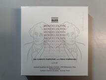 CD　MENDELSSOHN　メンデルスゾーン　交響曲全集　弦楽のための交響曲集　6枚組　8.506011　大きな写真あり　1円_画像1