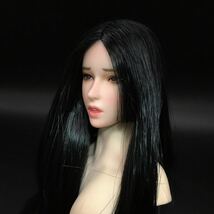 B40 1/6 フィギュア ヘッド　女性ヘッド　希少品 12インチドール 美少女 OB/TBLeague/Phicen/Jiaou doll素体対応 B40_画像6