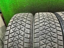 W463　Gクラス　ブリヂストン　ブリザックDM-V2　265/60R18　純正アミホイール付き　4本　7.5J　ET63/5H　130　スタッドレスタイヤ_画像9