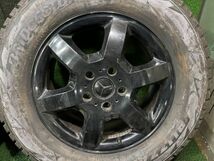 W463　Gクラス　ブリヂストン　ブリザックDM-V2　265/60R18　純正アミホイール付き　4本　7.5J　ET63/5H　130　スタッドレスタイヤ_画像6