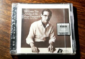 【未開封！ANALOGUE PRODUCTIONS・SACD】BILL EVANS TRIO / SUNDAY AT THE VILLAGE VANGUARD ビル・エヴァンス・トリオ CAPJ 9376 SA 