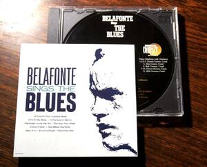 【CLASSIC COMPACT DISCS 24K GOLD CD】HARRY BELAFONTE SINGS THE BLUES ハリー・ベラフォンテ LSPCD 1972 CSCD ゴールドCD DCC