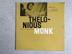  Thelonious Monk　モンク　 Genius Of Modern Music Monk Blue Note