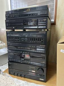 パイオニア オーディオセット PL-X730 PD-X730 GR-X730 F-X730 CT-X730WR A-X730 6点セット 通電確認済み ジャンク　S-X730 は別出品です