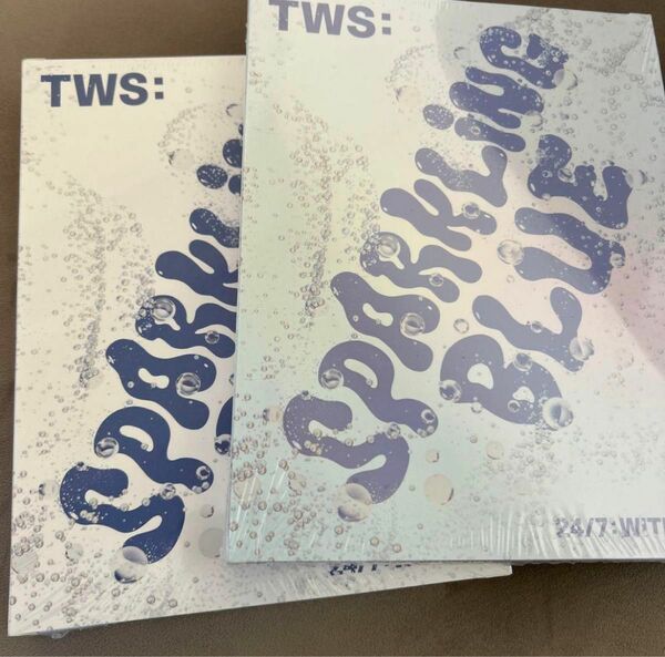 TWS トゥアス Sparkling blue Sparkling ver. 1冊 開封済み