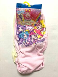 【2枚セット】新品 タグ付きプリキュア ショーツ　130 きゃらふるインナー　スタートゥインクルプリキュア パンツ