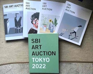 SBI　アートオークション　カタログ　2022年　５冊セット　美品　○草間　奈良　KYNE banksy