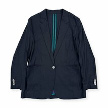 Paul Smith ポールスミス ストレッチ 1B テーラードジャケット 紺ブレザー サイズ 42 / 濃紺 レディース オンワード樫山_画像1