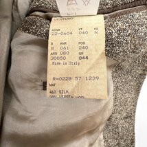 イタリア製◆シルク混◆HUGO BOSS ヒューゴボス ツイードウール テーラードジャケット サイズ 44/ブラウン 茶系/メンズ 紳士_画像6