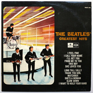 LP BEATLES[GREATEST HITS]スウェーデン独自ORG! ビートルズ