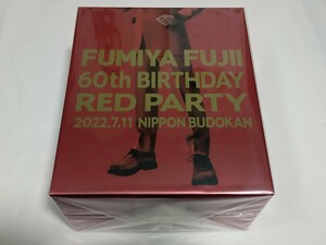 藤井フミヤ Blu-ray「60th BIRTHDAY RED PARTY」■FF会員限定販売・フィギュア付・新品未開封・