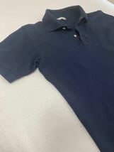 Dry Polo Shirt 袖 ポロシャツ semi-new！size S ~ M Navy blue コン色です。_画像5