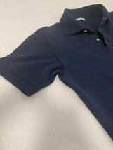 Dry Polo Shirt 袖 ポロシャツ semi-new！size S ~ M Navy blue コン色です。_画像1