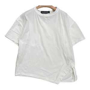 mercibeaucoup 19SS 草木染メルティー / オーバーサイズドTシャツ 1(S相当) ホワイト メルシーボークー 5D049