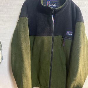 penfield フリースジャケット　グリーン　ブラック