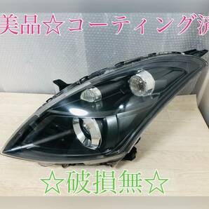 美品 コーティング済 スイフトスポーツ ZC32S スイフト ヘッドライト 左 左側 キセノン HID レベ付 スタンレー P9120 管理2400980の画像1