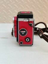Rollei ローライフレックス Mini Digi AF5.0 フィルムカメラ レッド系 箱付き ジャンク品_画像4