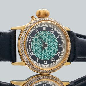 アンティーク Marriage watch TIFFANY & CO by Patek Philippe 懐中時計をアレンジした35mm のメンズ腕時計 半年保証 手巻き スケルトンの画像3