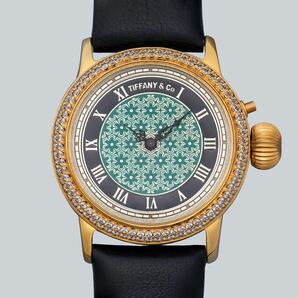 アンティーク Marriage watch TIFFANY & CO by Patek Philippe 懐中時計をアレンジした35mm のメンズ腕時計 半年保証 手巻き スケルトンの画像1