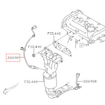 18時まで即日発送 OS064 O2センサー スバル R1 RJ1 RJ2 / R2 RC1 RC2 / ステラ RN1 RN2 フロント側 エキマニ側 22690KA291 22690KA290_画像4
