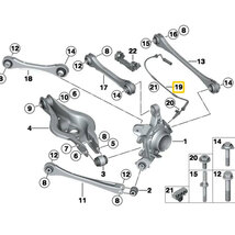 当日発送 SS009 ABSセンサー スピードセンサー BMW F22 F23 218i 220i 228i 230i M235i M240i 後ろ側 リア側 左右共通 34526791225_画像5