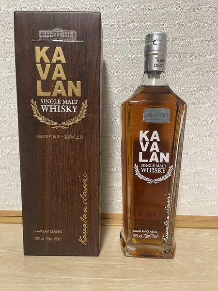 カバラン KAVALAN シングルモルト クラシック 台湾 ウイスキー 箱付