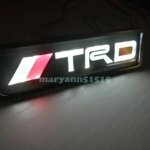 BH010:TRD LEDエンブレム イルミネーション TOYOTA トヨタ バッジ ステッカー 86 スープラ アクア 876の画像4