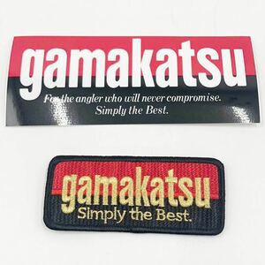 【非売品】 がまかつ ステッカー ワッペン セット Gamakats