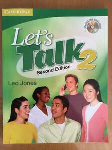 Let’s Talk 2 第二版 　英会話テキストと自習CD 中級