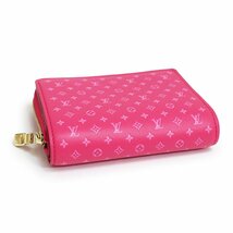 （新品・未使用品）ルイ ヴィトン LOUIS VUITTON ポルトフォイユ ルー 日本限定 二つ折り財布 カーフスキン レザー ローズ ピンク M82357_画像9