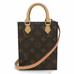 （新品・未使用品）ルイ ヴィトン LOUIS VUITTON プティット サックプラ 2way ショルダー ハンドバッグ モノグラム ブラウン 茶 M81295