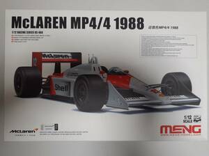 MENG 1/12 McLAREN MP4/4 1988 Marlboroデカールならびにタイヤレターリングパーツ付き