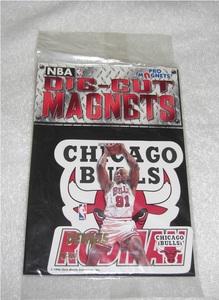 【NBA】NBA DIE CUT MAGNETS『Dennis Rodman デニス・ロッドマン』マグネット 未開封