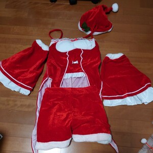 1円スタート Re:ゼロから始める異世界生活 レム サンタ コスプレ衣装 クリスマス リゼロ 1円出品