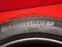 中古タイヤ 255/45R19 104H 2本セット ミシュラン クロスクライメート 2 MICHELIN CROSS CLIMATE 2 SUV 9.5分山★ ボルボ承認タイヤ n19_画像10