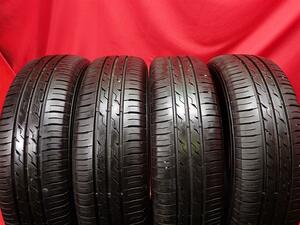 中古タイヤ 175/65R14 82S 4本セット スミトモ エコファイン SUMITOMO ECOFINE 8分山★n14 bB カローラ フィット キューブ ノート デミオ