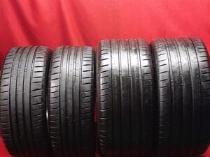 タイヤ4本 《 ミシュラン 》 パイロット スポーツ4S [ 235/40R19 96Y , 295/35R20 105Y ]8.5分山 ★ ポルシェ 911 n19/20