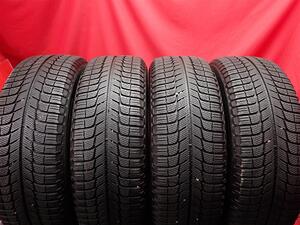 スタッドレス4本 225/65R17 102T 4本セット ミシュラン X-ICE3 プラス MICHELIN X-ICE3＋ 8.5分山★stati17 ハリアー RAV4 エクストレイル