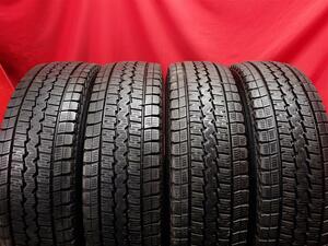 中古スタッドレス 195/80R15 107/105L 4本セット ダンロップ ウィンター MAXX SV-01 DUNLOP WINTER MAXX SV01 8.5分山 レジアスエース　バ