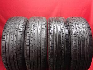 中古タイヤ 255/55R20 110Y 4本セット ピレリ スコーピオン ヴェルデ オールシーズン PIRELLI SCORPION VERDE ALL SEASON 8.5分山★n20