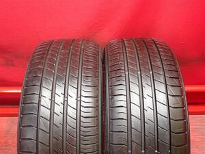 タイヤ2本 《 ダンロップ 》 ル・マン V(ファイブ) [ 215/45R17 91W ]8分山★ レガシィ インプレッサ BRZ 86 アルテッツァ n17