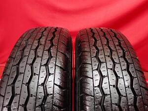 中古タイヤ 165R13 8PR 2本セット ブリヂストン RD・613V BRIDGESTONE 613V 9.5分山★n13 商用車8PR タウンエース ライトエース